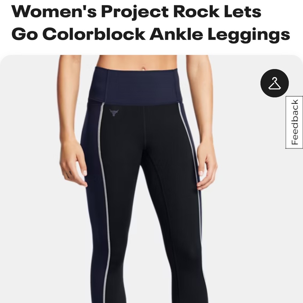 Under Armour Project Rock fitted legging